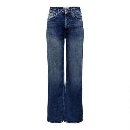 ONLJUICY HW WIDE DNM REA398 NO 177938 Dark Blu
