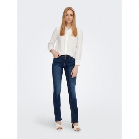 ONLBLUSH MID FLARED DNM TAI021 177938 Dark Blu