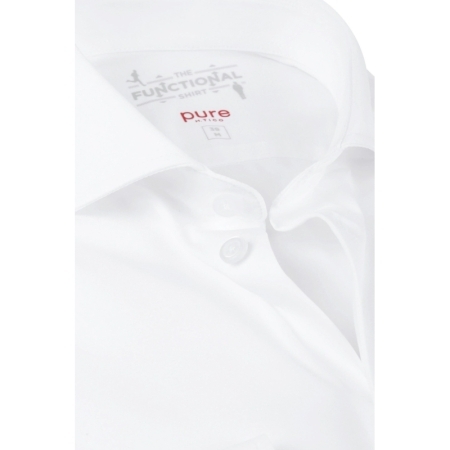 Hemd - Langarm - Functional 900 - uni white