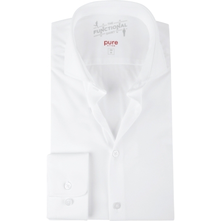 Hemd - Langarm - Functional 900 - uni white