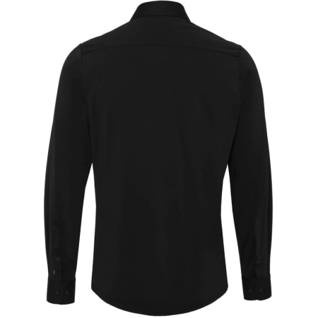 Hemd - Langarm - Functional 001 - black