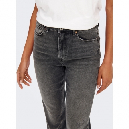 ONLEMILY STRETCH HW ST ANK CRO 179679 Dark Gre