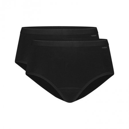 BASIC WOMEN MIDI 2 PACK 090 Black