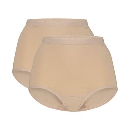 BASIC WOMEN HIGH WAIST 2 PACK 029 Beige