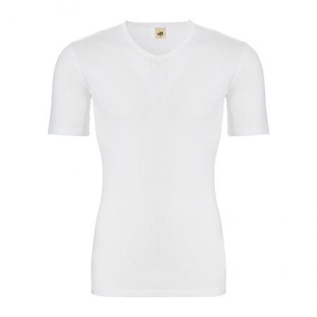THERMO MEN V-NECK 015 Snow White