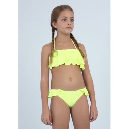 RUFFLE BIKINI 094 NEON