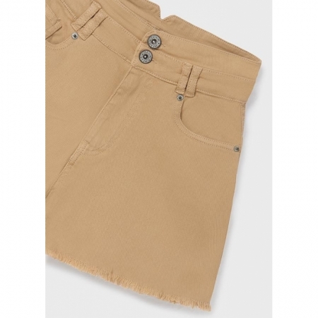 TWILL SHORTS 010 OCHER