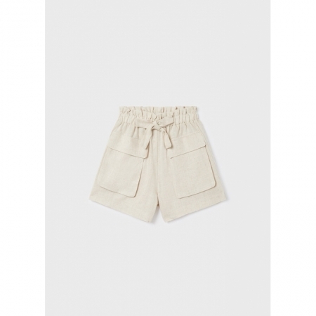 LINEN SHORTS 046 LINEN