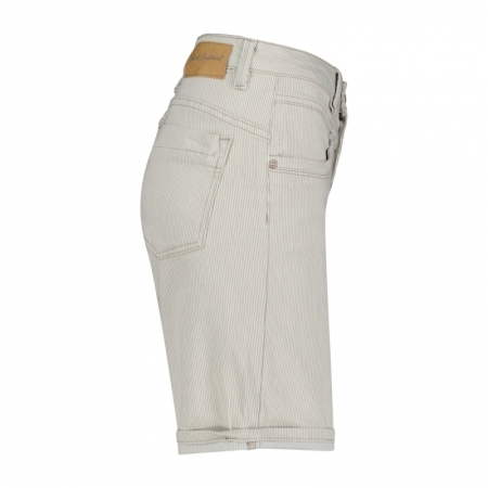 SIENNA SHORT COLOURED DENIM  HAZELNUT