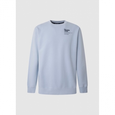 AVERY COMPACT BACK LOOP SWEAT 504 BEACH BLUE