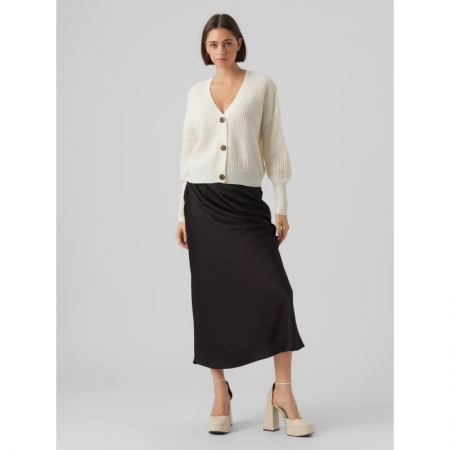 VMLEA LS V-NECK CUFF CARDIGAN 178857 Cloud Da