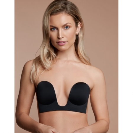 Seamless U-Style Bra BLACK