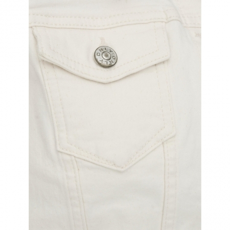 ONLTIA DNM JACKET COL PIM NOOS 234755 Ecru
