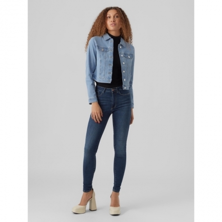 VMLUNA LS SLIM DNM JACKET MIX 178000 Light Bl