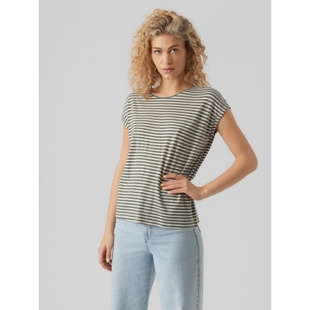 VMAVA PLAIN SS TOP STRIPE GA J 224196005 Laure