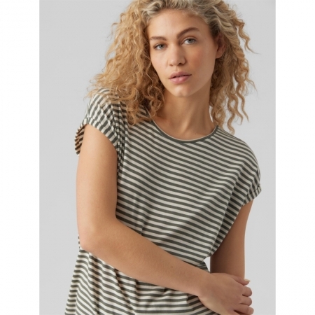 VMAVA PLAIN SS TOP STRIPE GA J 224196005 Laure