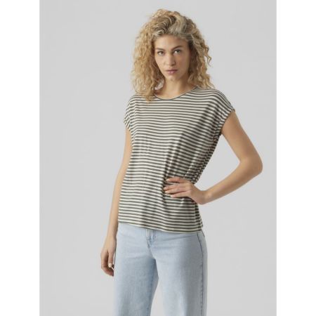 VMAVA PLAIN SS TOP STRIPE GA J 224196005 Laure