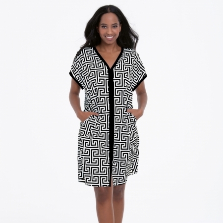 TUNIEK 430 ZWART-WIT