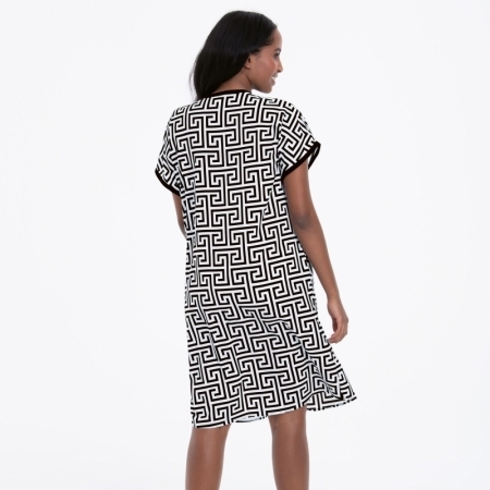 TUNIEK 430 ZWART-WIT
