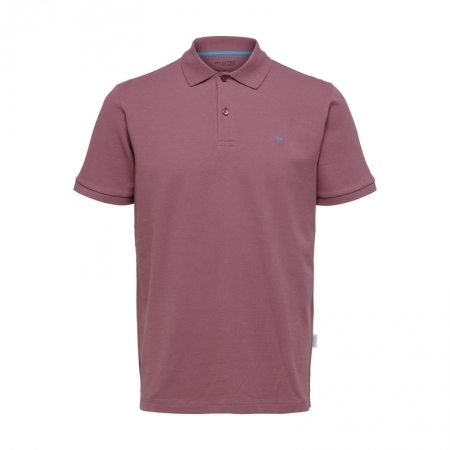 SLHDANTE SS POLO W NOOS 220990 Rose Bro