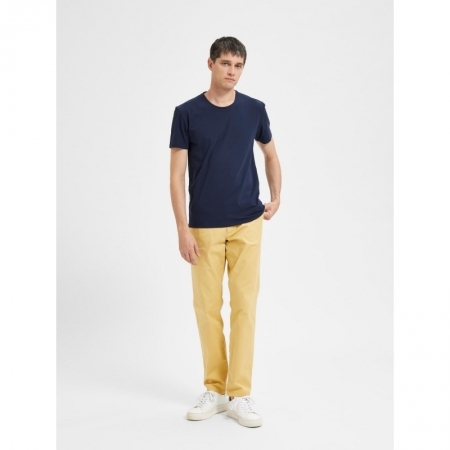 SLHAEL SS O-NECK TEE B NOOS 178814 Navy Bla