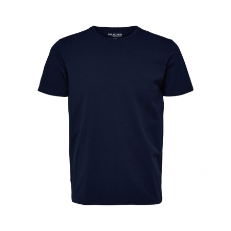 SLHAEL SS O-NECK TEE B NOOS 178814 Navy Bla