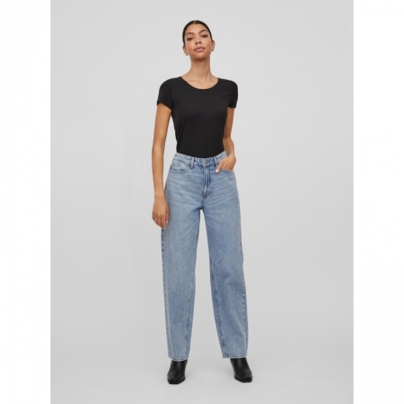 VIKELLY JAF HW STRAIGHT JEANS- 177856001 Light
