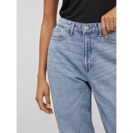 VIKELLY JAF HW STRAIGHT JEANS- 177856001 Light
