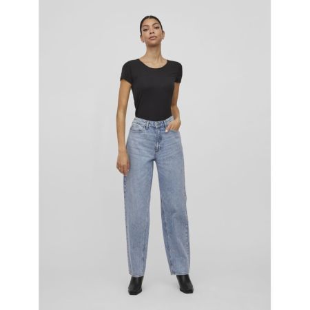 VIKELLY JAF HW STRAIGHT JEANS- 177856001 Light