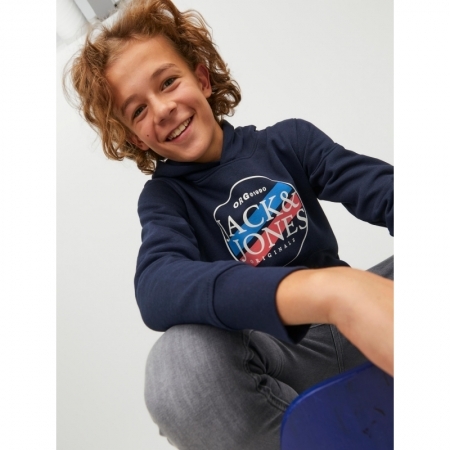 JORCODYY SWEAT HOOD SN JNR 175876 Navy Bla