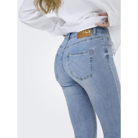 ONLBLUSH MID FLARED DNM TAI467 177934 Light Bl