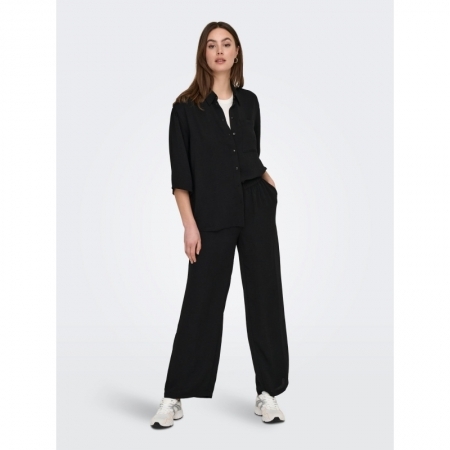 JDYDIVYA HW WIDE PANTS WVN NOO 177911 Black