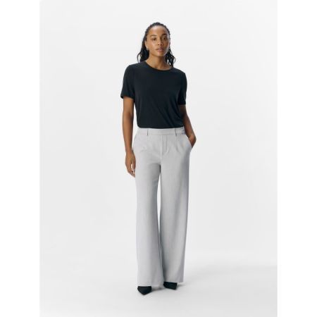 OBJLISA WIDE PANT NOOS 179089 Light Gr