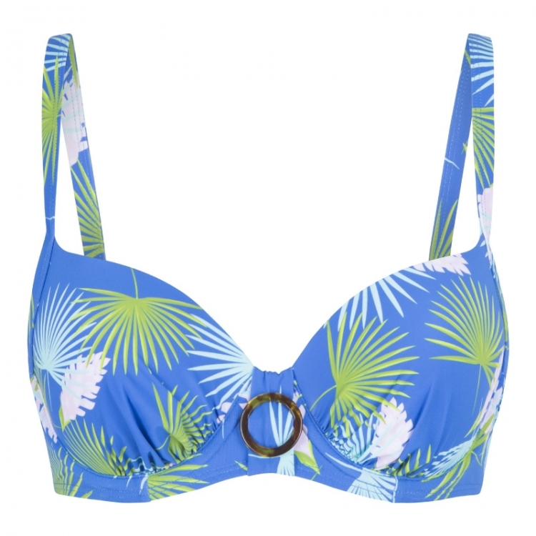 VOORGEVORMDE BIKINI 56 PALM LEAF PRINT