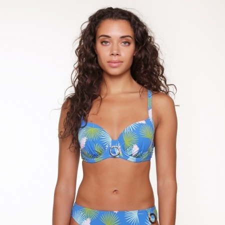 VOORGEVORMDE BIKINI 56 PALM LEAF PRINT