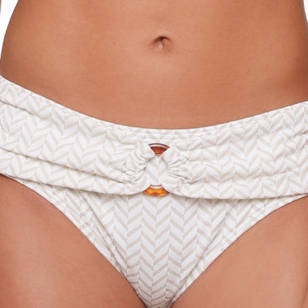 SHORT 60 FISHBONE PRINT