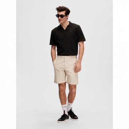 SLHCOMFORT-DUNE SHORTS W 178372002 Egret