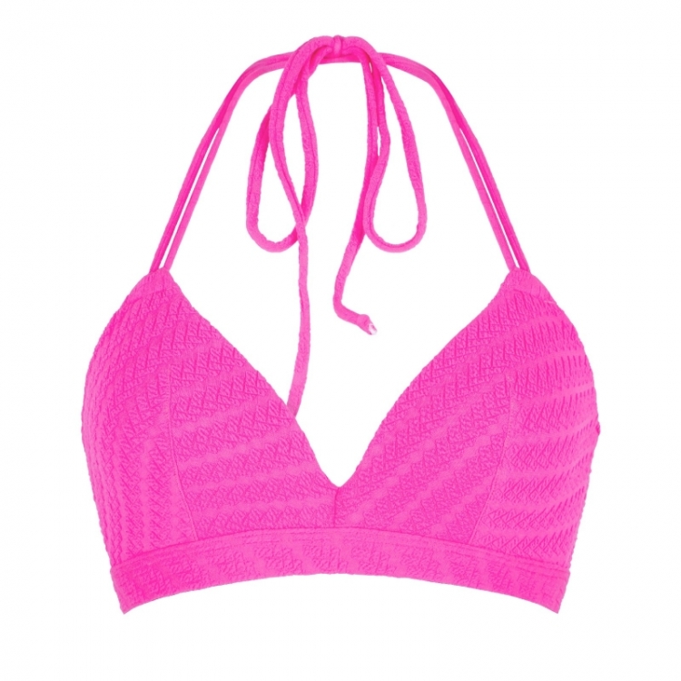 TRIANGEL VOORGEVORMD BIKINI SE 66 HOT PINK STRUCTURED