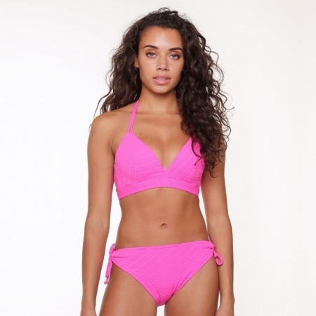 TRIANGEL VOORGEVORMD BIKINI SE 66 HOT PINK STRUCTURED