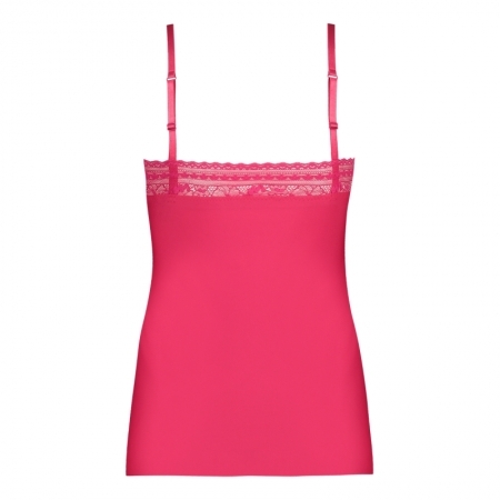 SECRETS SPAGHETTI TOP LACE 5012 RASPBERRY