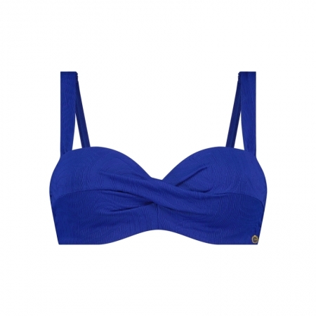 TWISTED BIKINI TOP 2360 BLUE WAVES