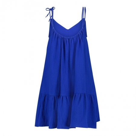 SPAGHETTI DRESS 2383 BLUE