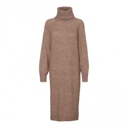 VMDANIELA LS COWL NECK DRESS G 292416001 Brown