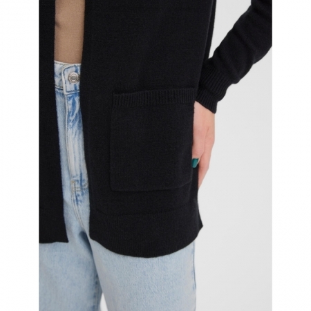 VMLILLIE LS POCKET CARDIGAN GA 177868 Black