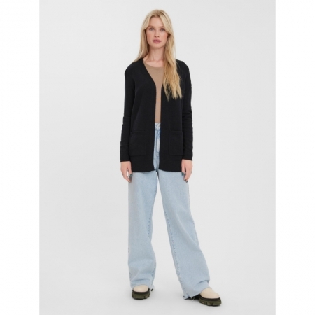 VMLILLIE LS POCKET CARDIGAN GA 177868 Black