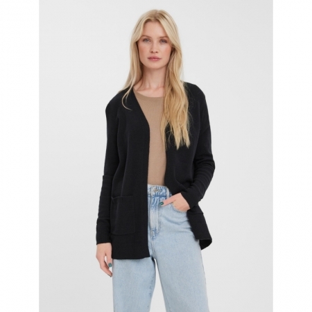 VMLILLIE LS POCKET CARDIGAN GA 177868 Black