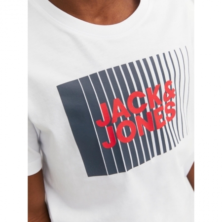 JJECORP LOGO TEE PLAY SS O-NEC 178074 White