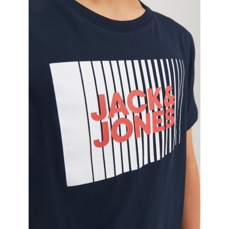 JJECORP LOGO TEE PLAY SS O-NEC 175876 Navy Bla