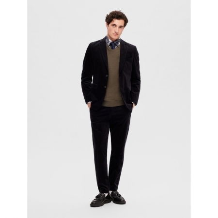SLHBERG LS KNIT V-NECK NOOS 182031001 Ivy G