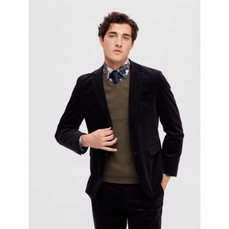 SLHBERG LS KNIT V-NECK NOOS 182031001 Ivy G
